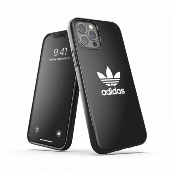 Cover Iphone 12 Pro Max Adidas Trefoil Snap - Black